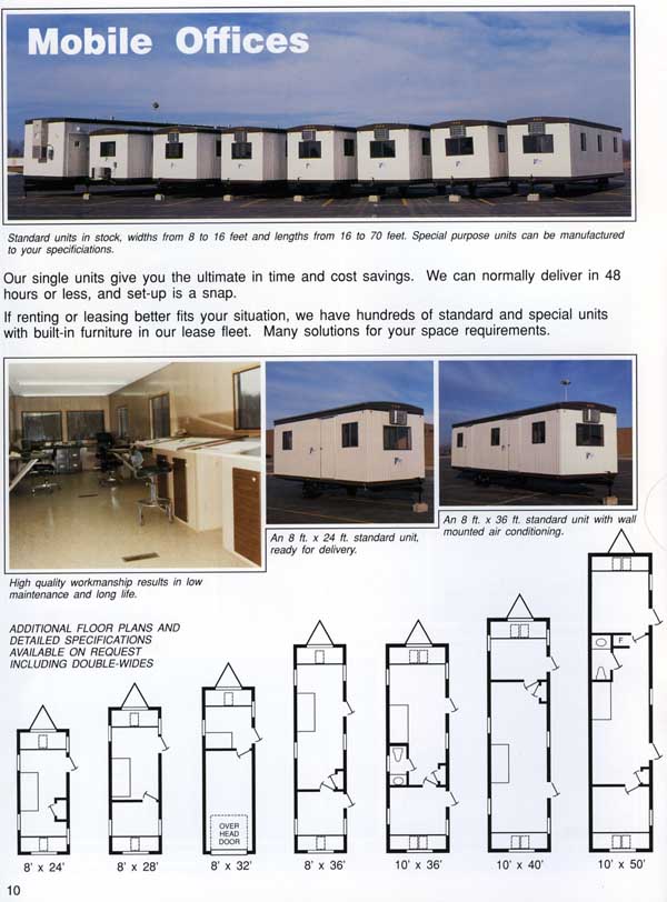 Mobile Facility Engineering, INC » MOBILE OFFICES